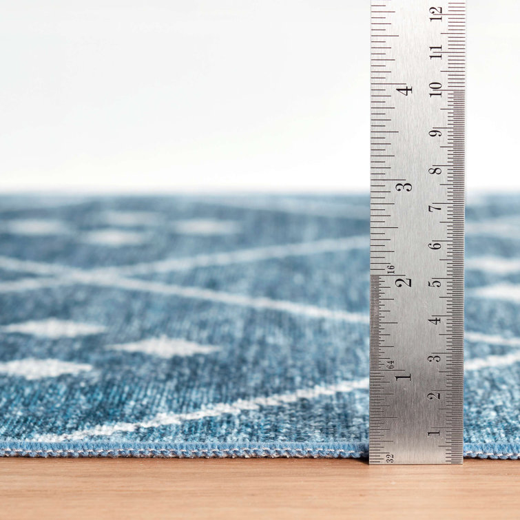 Dash and Albert Rugs Kota Indigo Machine Washable Rug & Reviews